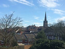 Coleshill, Warwickshire skyline