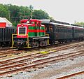 East Broad Top Railroad M-7 diesel switcher - September 2022 (cropped).jpg
