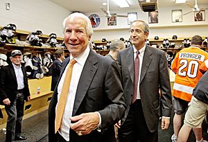 Ed Snider and Brian Roberts