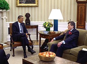 Edgar M Bronfman and President Obama