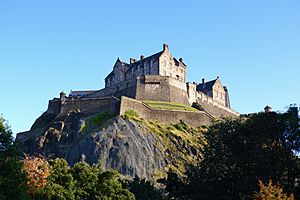 Edinburgh Castle Autumn