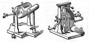 Electrostatic friction machines