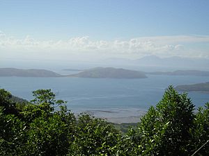 Fantome and Orpheus Islands taken from Palm Island