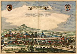 Geraardsbergen 1649 Blaeu