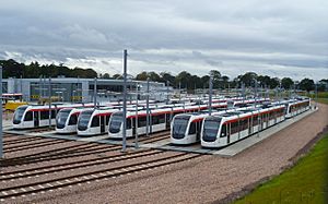 Gogar Tram Depot, Edinburgh