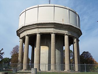 Hazen Water Tower from East.JPG