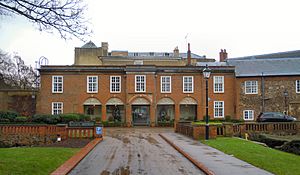 Hitchin Priory Front Entrance