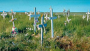 Hooper Bay, Alaska Cemetery