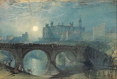 J.M.W. Turner - Alnwick Castle - Google Art Project