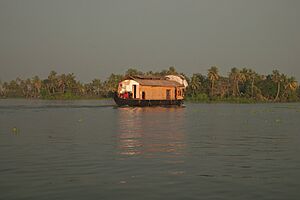 Kerala backwaters, Vembanad Lake, India