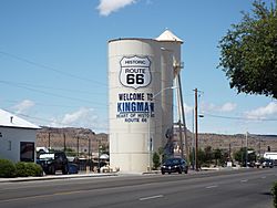 Kingman-Railroad Fuel and Water Tanks-1906