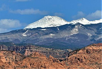 La Sal Mountains, Mount Mellenthin.jpg