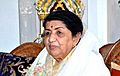 Lata Mangeshkar at an event