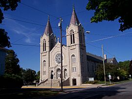 LouisianaStreetSeventhAvenueHistoricDistrictSturgeonBayWisconsinStJosephsCatholicChurch