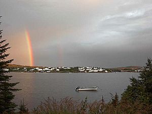 The village of Mary's Harbour, in NunatuKavut