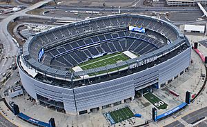 Metlife stadium (Aerial view)