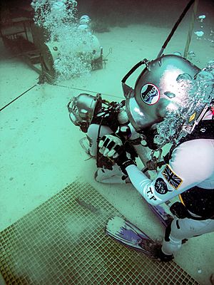 NEEMO 16 aquanaut Tim Peake