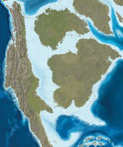 North america 75mya