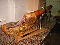 Pata jamón serrano