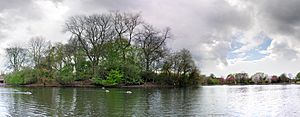 Platt Fields Park Panorama