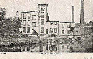 PostcardEastHamptonCTFactory1908