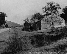 Reed old adobe house