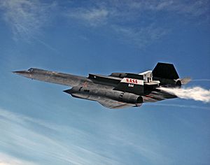 SR-71 LASRE cold test