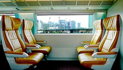 Shanghai Maglev VIP seat