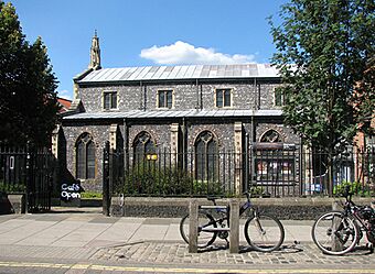 St Swithin's church in St Benedicts Street, Norwich.jpg