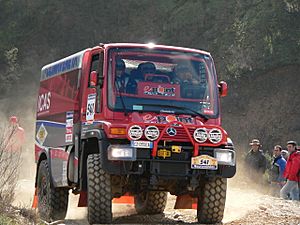 Unimog u500 dakar 2006