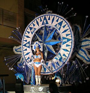 Carnival in Vinaròs.