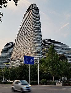 Wangjing Soho by Zaha Hadid