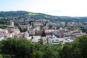 View from the castle