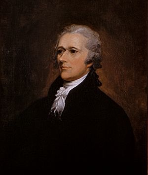 Alexander Hamilton portrait by John Trumbull 1806