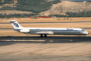 Aviaco MD-88 EC-FGM MAD 1993-09-11