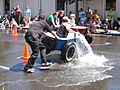 Camas, Washington bathrub races.triddle