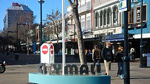 Cashel Street, Christchurch, 2005