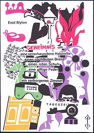 Collage Buchcover von Geheimnis um