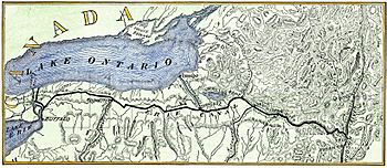 Erie-canal 1840 map