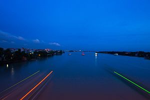 Evening of Burigonga River