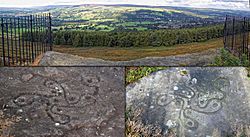 Ilkley Moor Swastika Stone