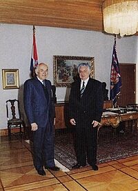 Ivo Rojnica and Franjo Tudjman