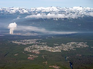 Kitimat BC - aerial