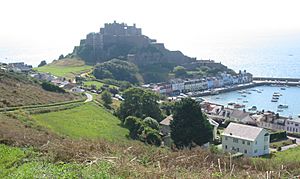 Mont Orgueil castle Jersey