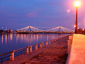 Puente colgante santa fe