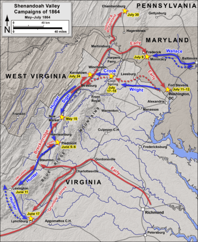 Shenandoah Valley May-July 1864