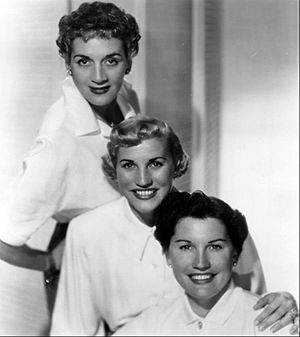 The Andrews Sisters 1952