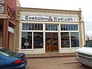 Tombstone-Building-Tombstone Epitaph-1880