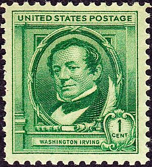 Washington Irving2 1940 Issue-1c