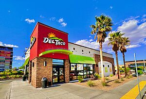 A Del Taco restaurant in Las Vegas, Nevada